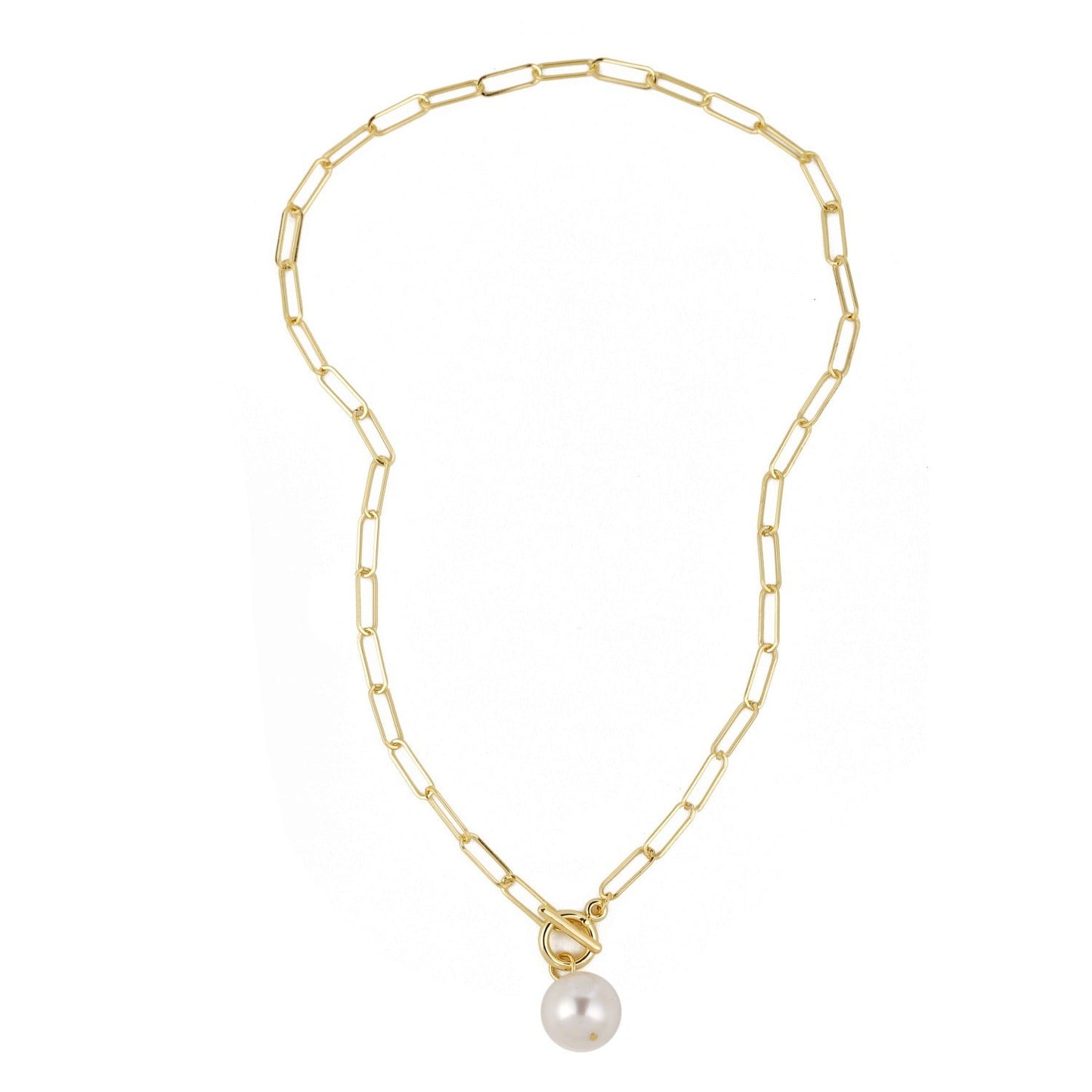 Multilayer Necklace Brooch Coin Natural Pearl Necklace
