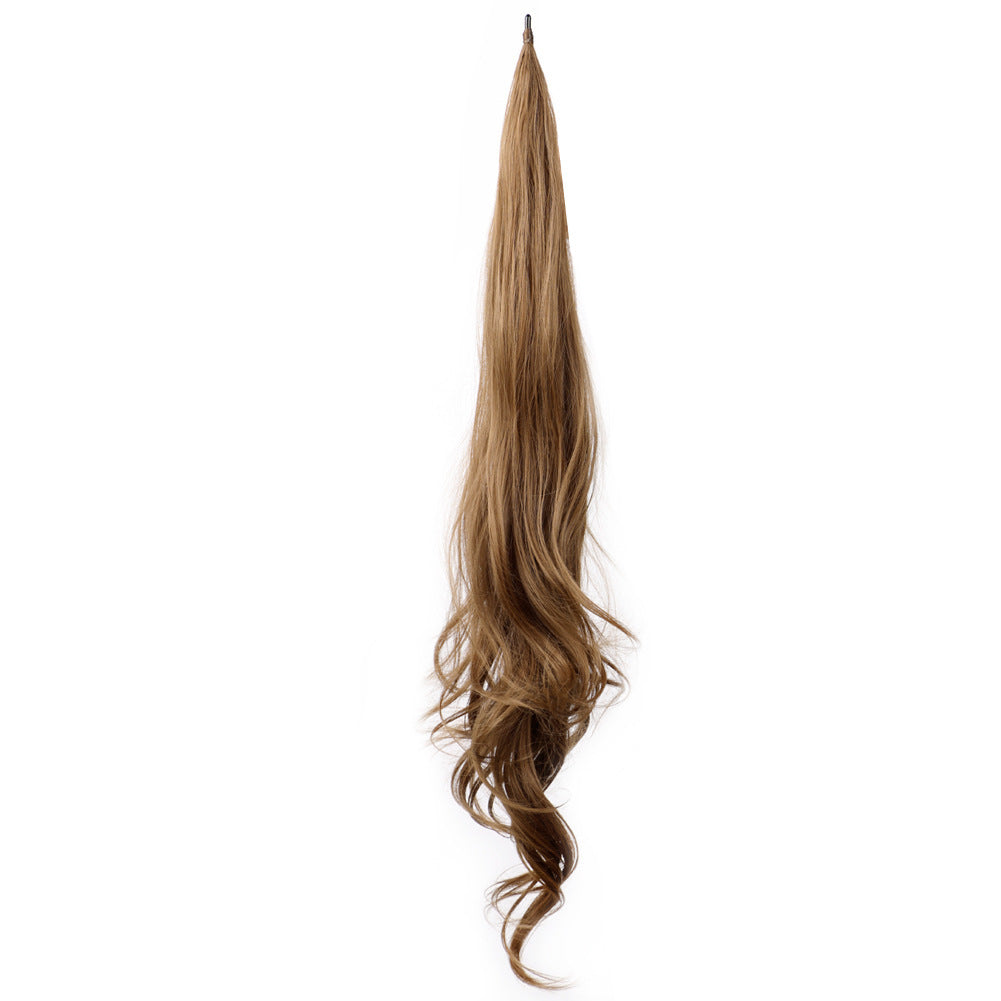 Natural Look Dook Human Wig Ponytail Wrap Wig