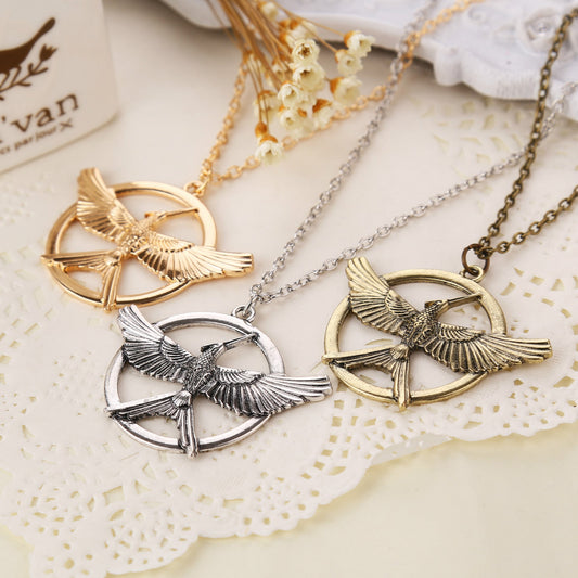 Necklace Mockingjay Animal Necklace Jewelry
