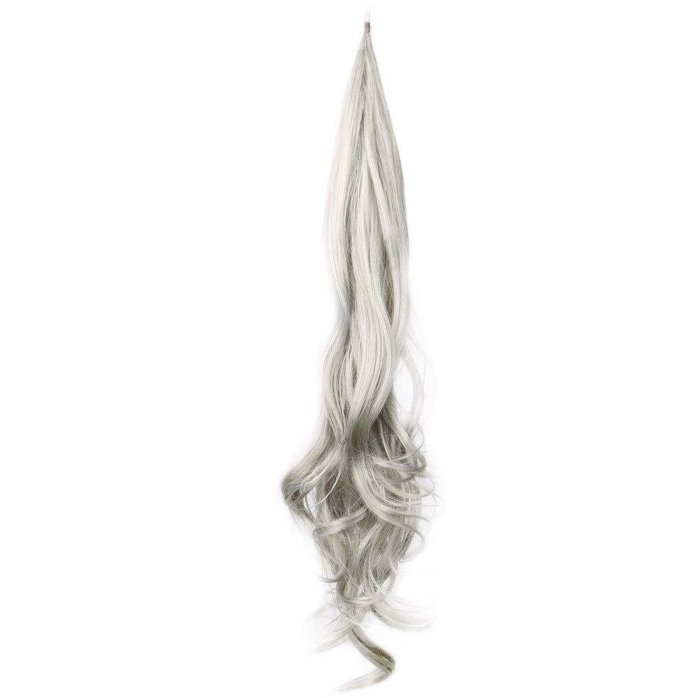 Natural Look Dook Human Wig Ponytail Wrap Wig