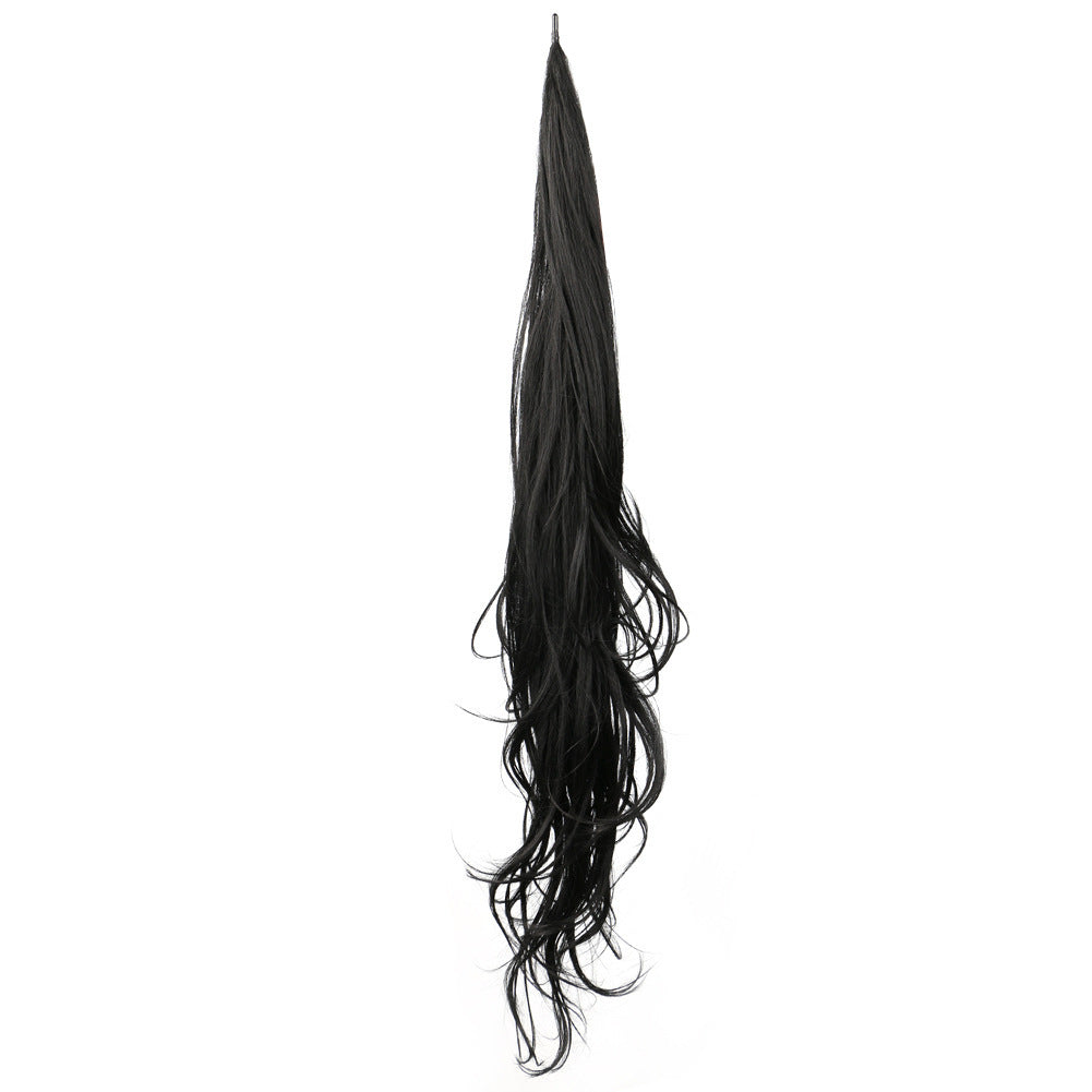 Natural Look Dook Human Wig Ponytail Wrap Wig