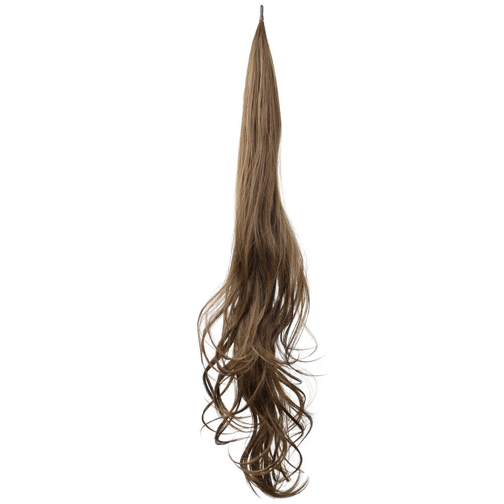 Natural Look Dook Human Wig Ponytail Wrap Wig